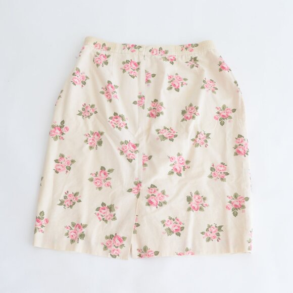 Liz Claiborne Rose Print Blazer - Cream and Pink - Picture 16 of 16